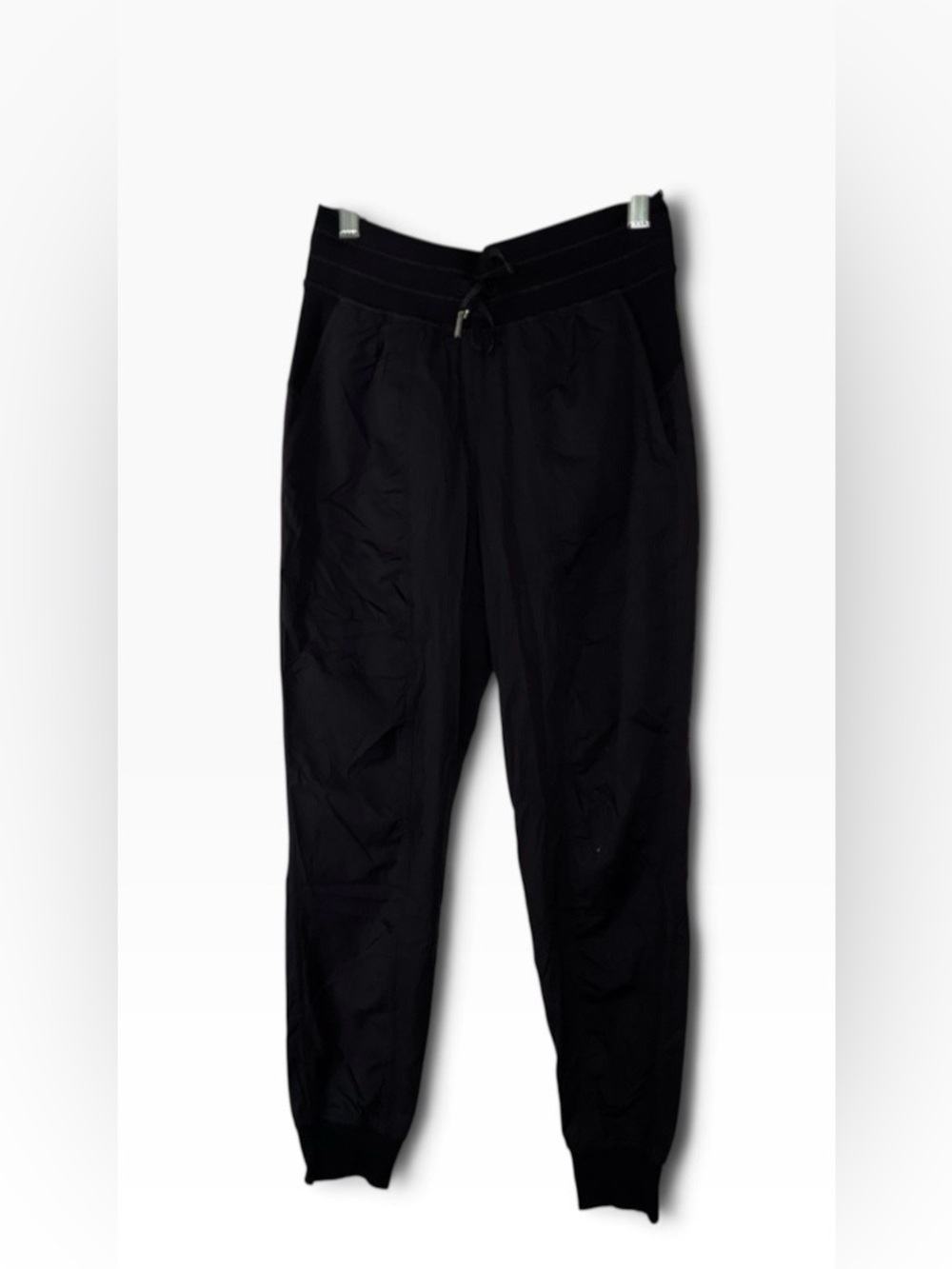 Lululemon Dance Studio Jogger 29 Black Woven Swift Fabric Pants Sz 6